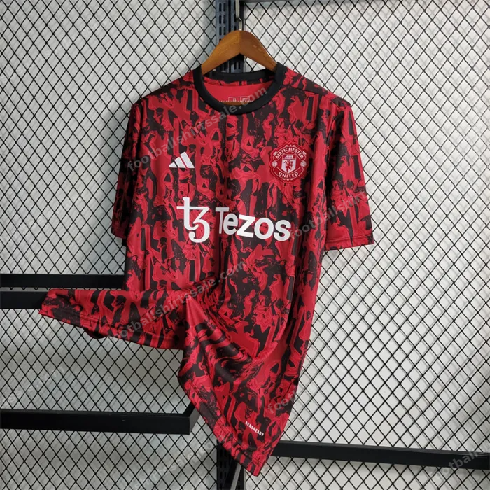 2023/2024 Manchester United pre-match jersey 1:1 Thai Quality - Detail 2