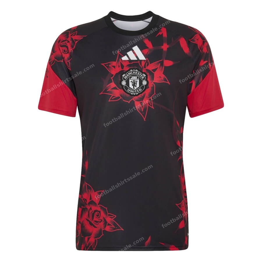 Manchester United Pre Match Shirt – Black