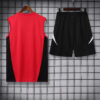 2024/2025 Manchester United pre-match training Red Jersey+Shorts 1:1 Thai Quality - Detail 1