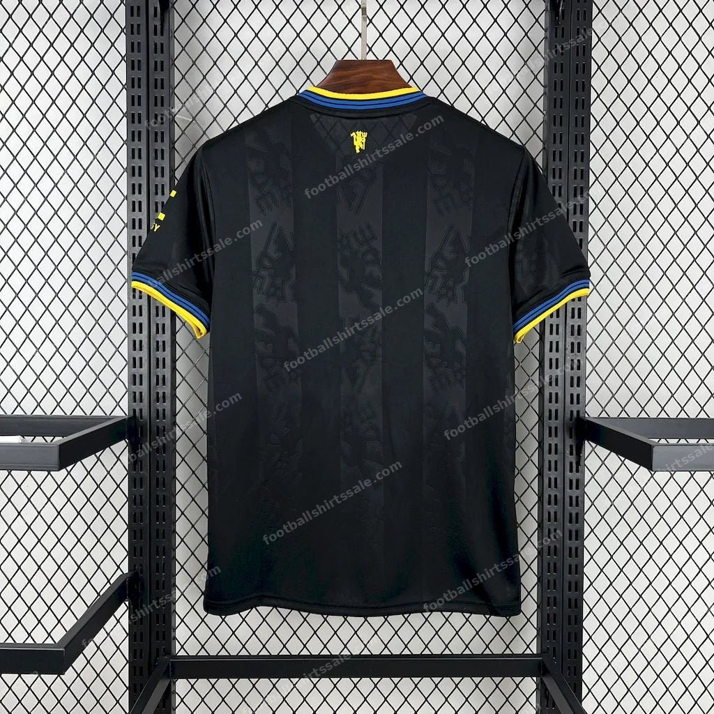 2025/2026 Manchester United Third Away Football Shirt - Detail 1
