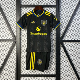 2025/2026 Manchester United Third Away Football Shirt Kids Size