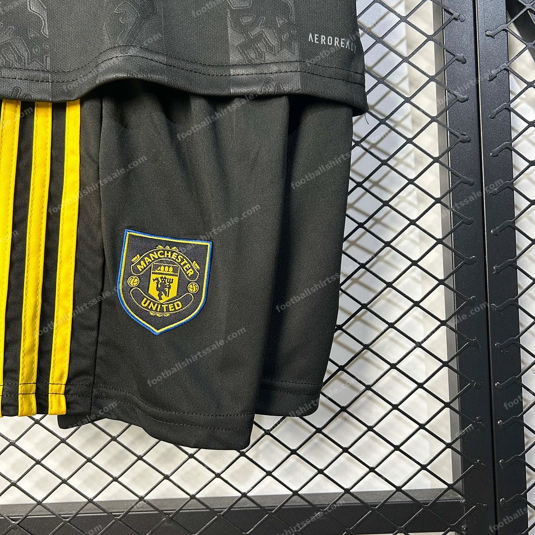 2025/2026 Manchester United Third Away Football Shirt Kids Size - Detail 6