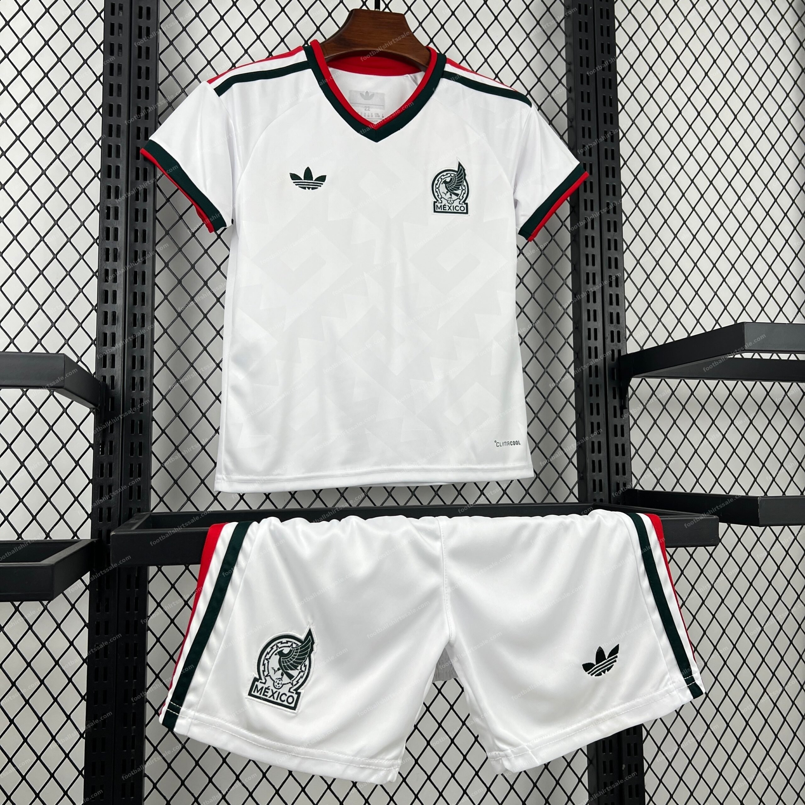 2026 Mexico Away World Cup Football Jersey Kids Size - Detail 3