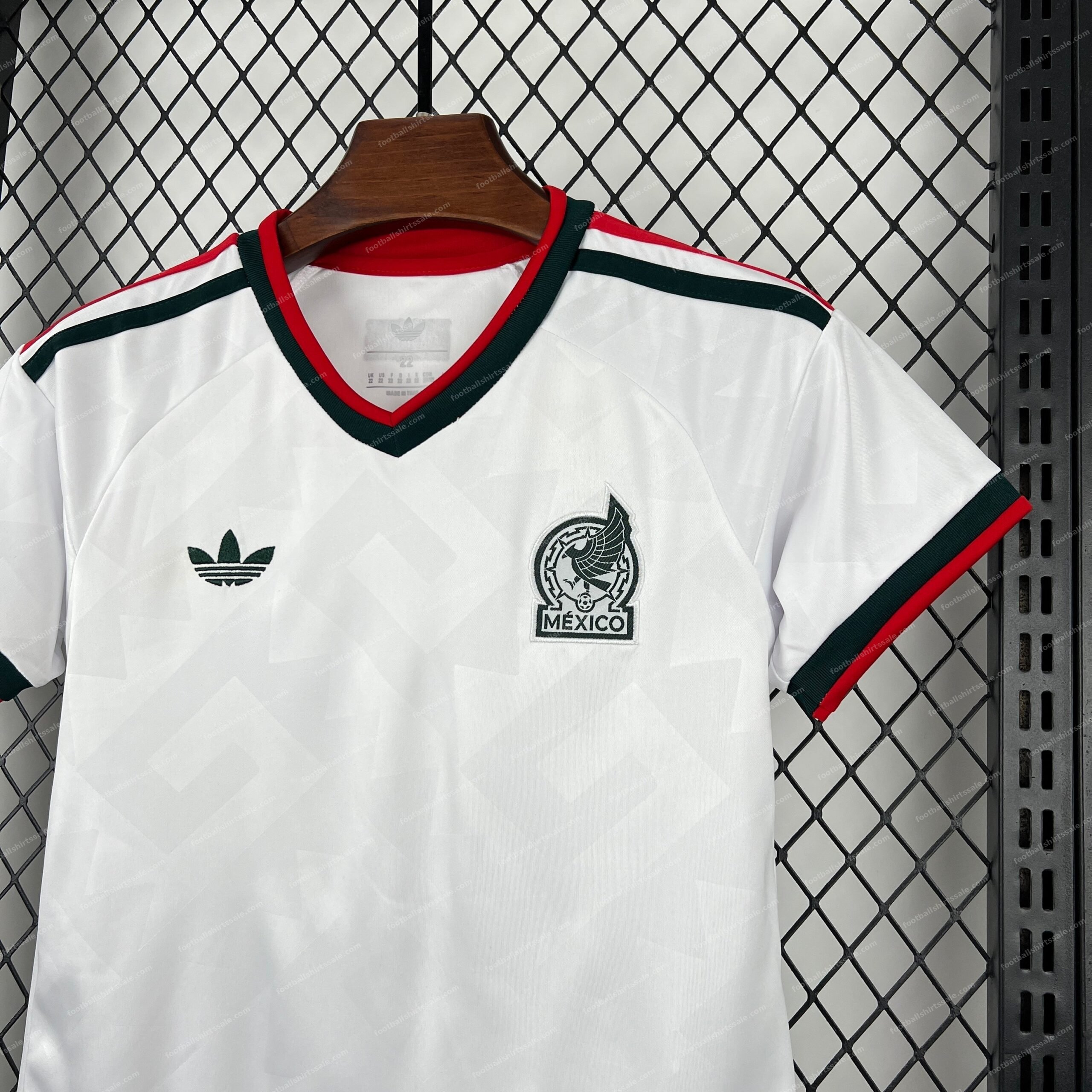 2026 Mexico Away World Cup Football Jersey Kids Size - Detail 4