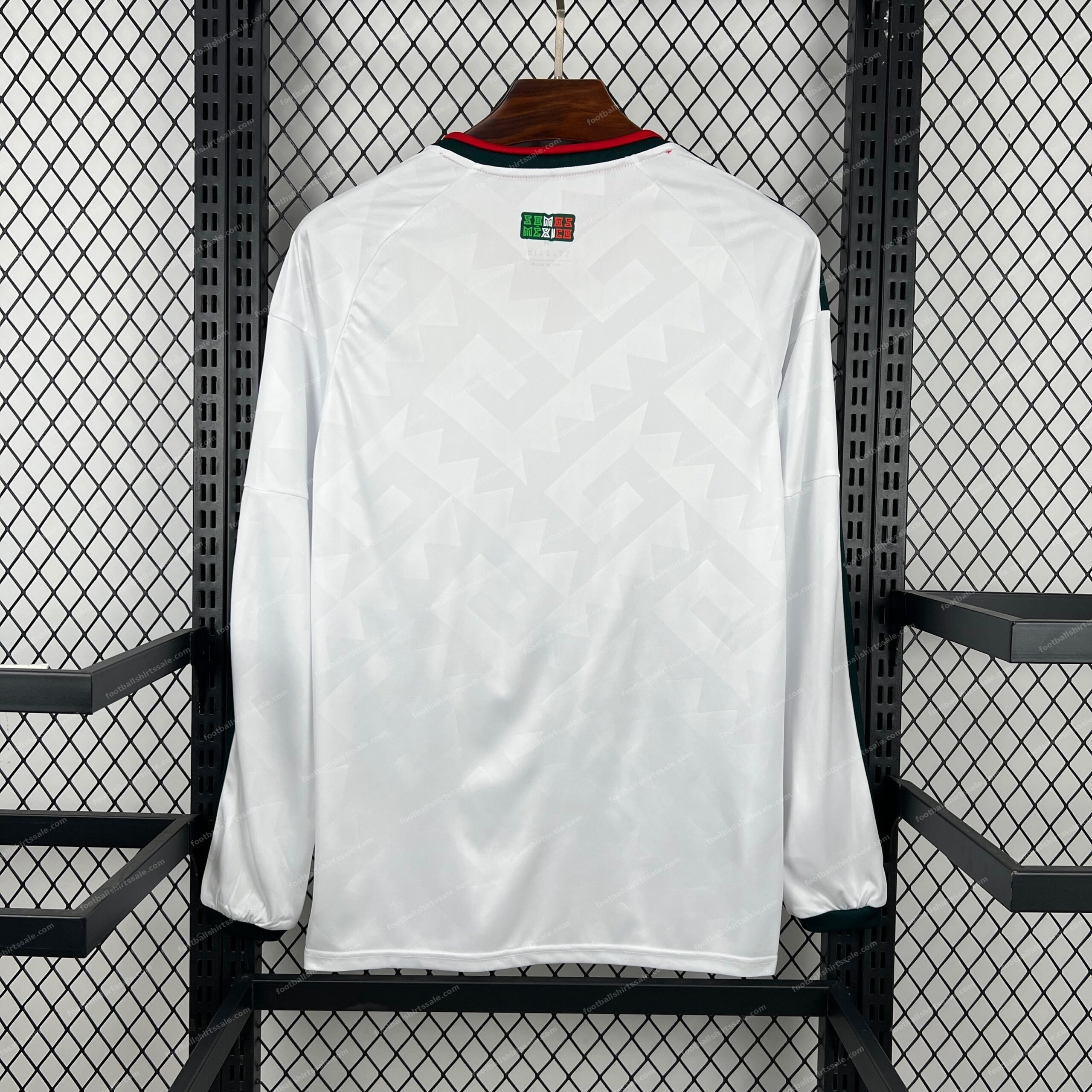 2026 Mexico Away World Cup Long Sleeve Football Shirt - Detail 1