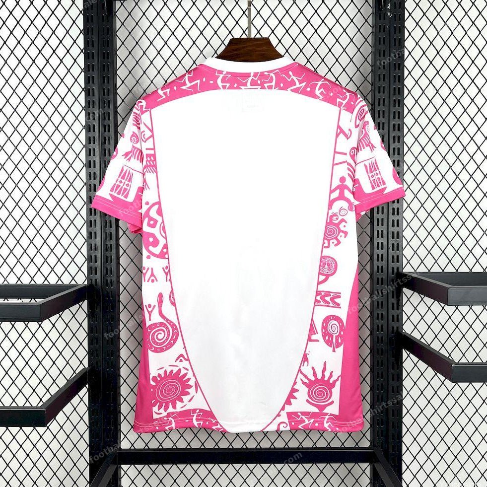 2025/2026 Mexico Concept Pink Football Jersey - Detail 1