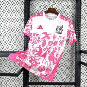 2025/2026 Mexico Concept Pink Football Jersey