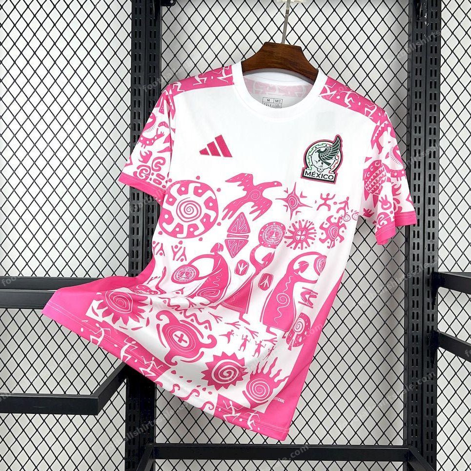 2025/2026 Mexico Concept Pink Football Jersey