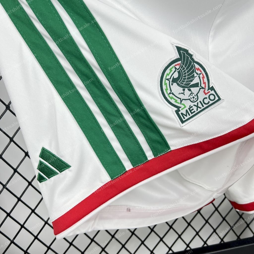 2026 Mexico Home World Cup Shorts - Detail 2