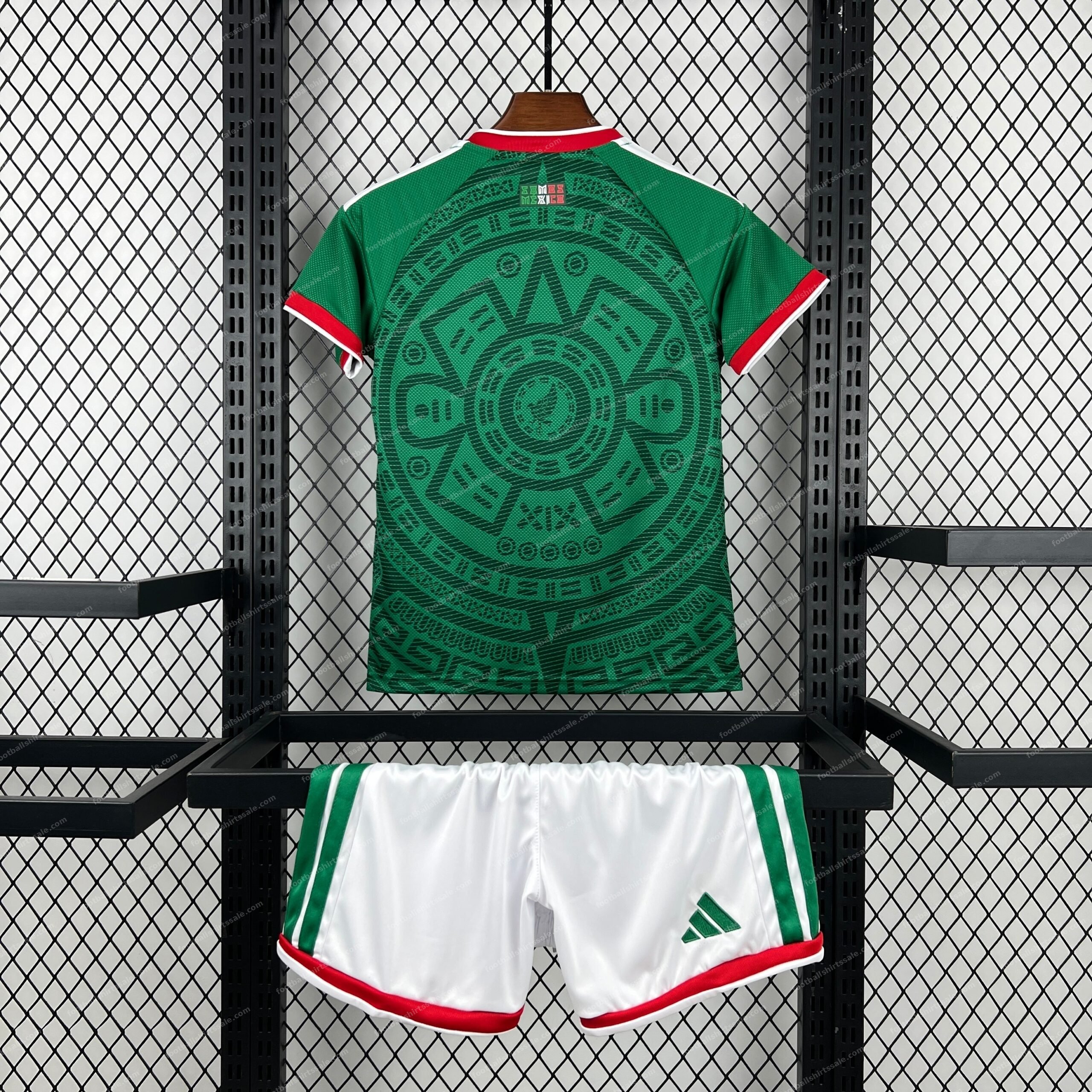 2026 Mexico Home World Cup Football Jersey Kids Size - Detail 1