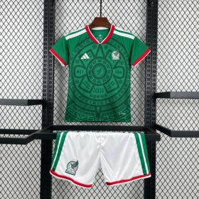 2026 Mexico Home World Cup Football Jersey Kids Size