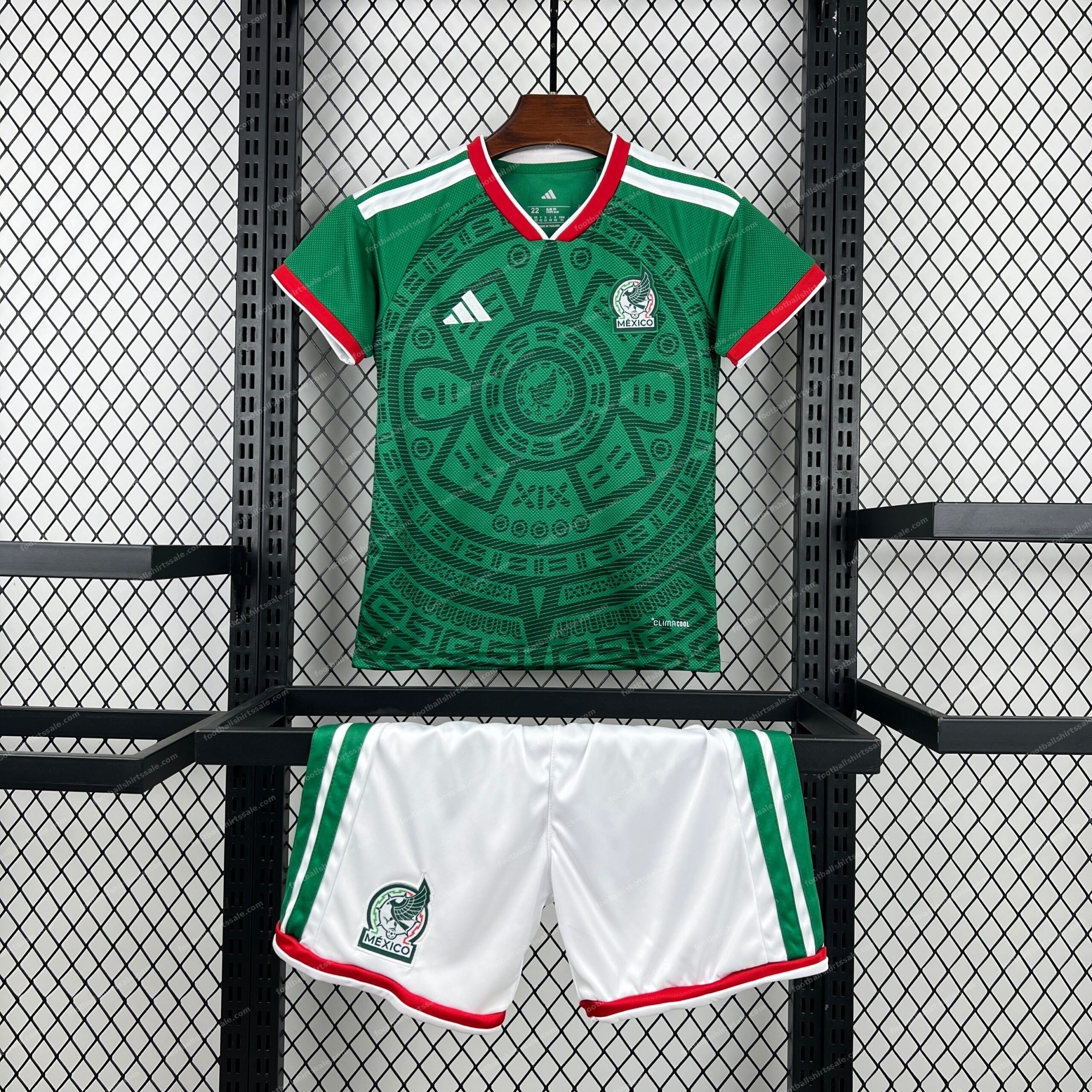 2026 Mexico Home World Cup Football Jersey Kids Size