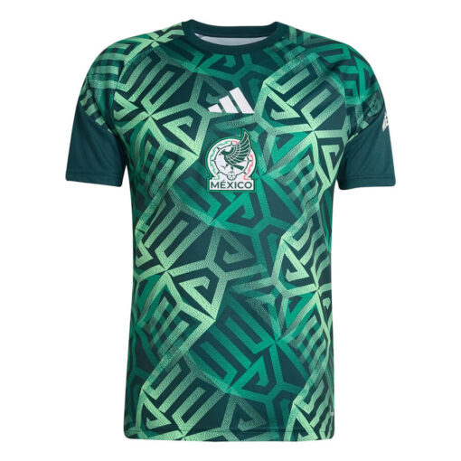Mexico Pre Match Training Football Top