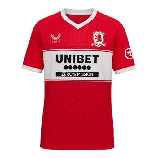 Middlesbrough Home Shirt 25/26