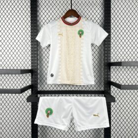 2026 Morocco Away World Cup Football Jersey Kids Size