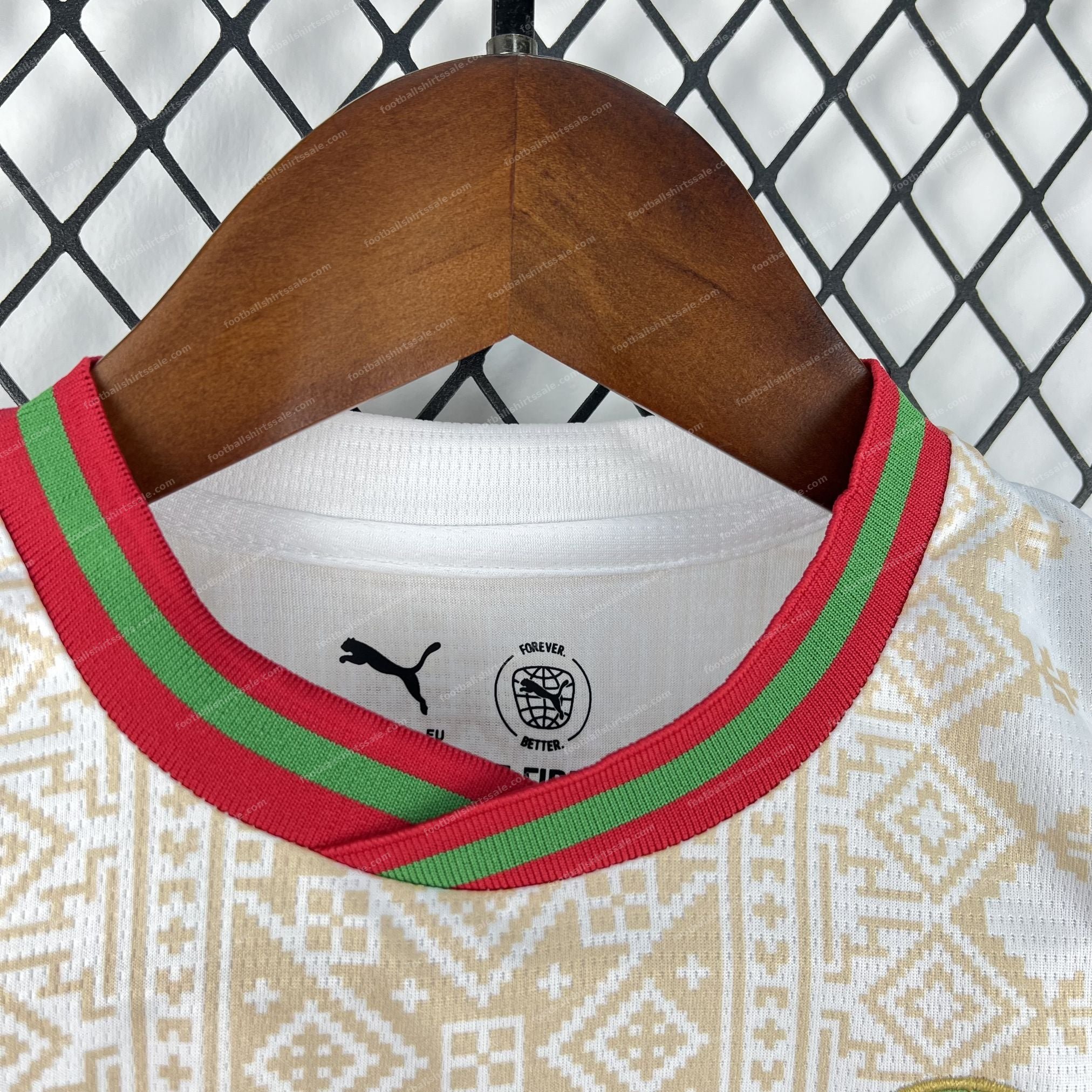 2026 Morocco Away World Cup Football Jersey Kids Size - Detail 4