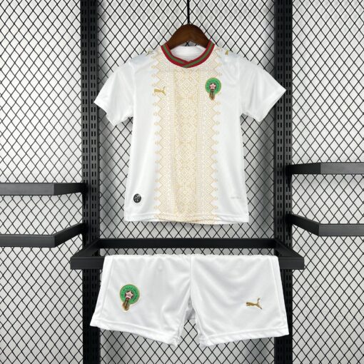 2026 Morocco Away World Cup Football Jersey Kids Size