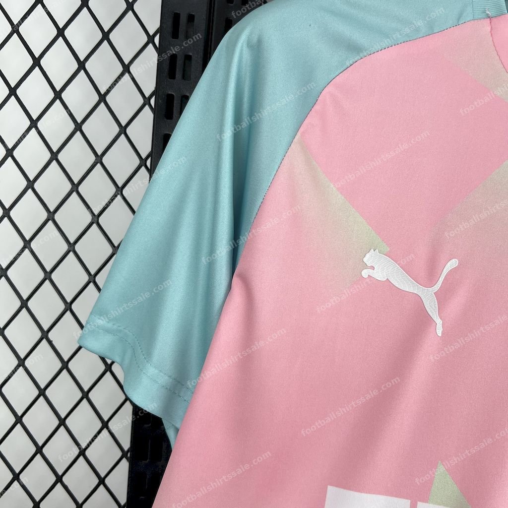2026 Morocco Special Edition Pink Mint Dreams Football Shirt - Detail 1
