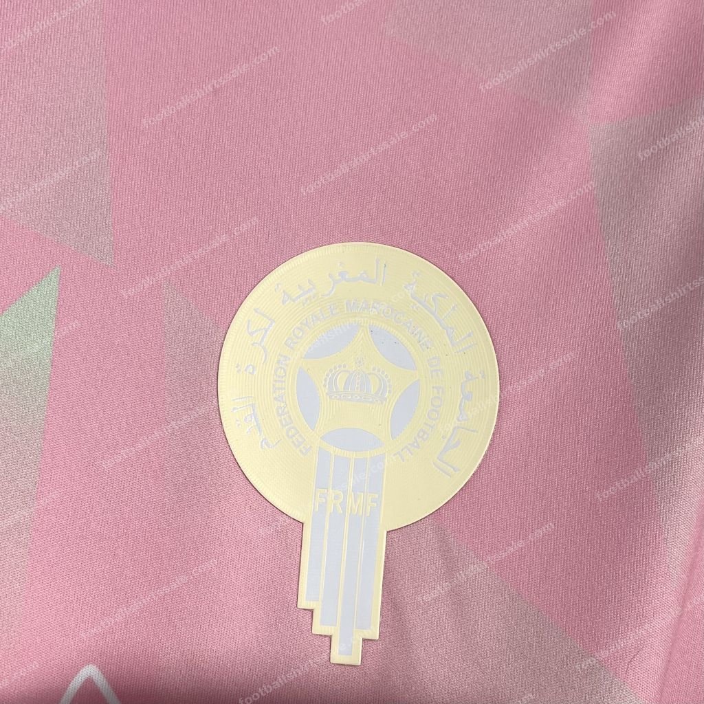 2026 Morocco Special Edition Pink Mint Dreams Football Shirt - Detail 4