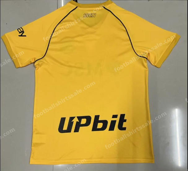 2023/2024 Napoli Goalkeeper Yellow Soccer Jersey 1:1 Thai Quality - Detail 1