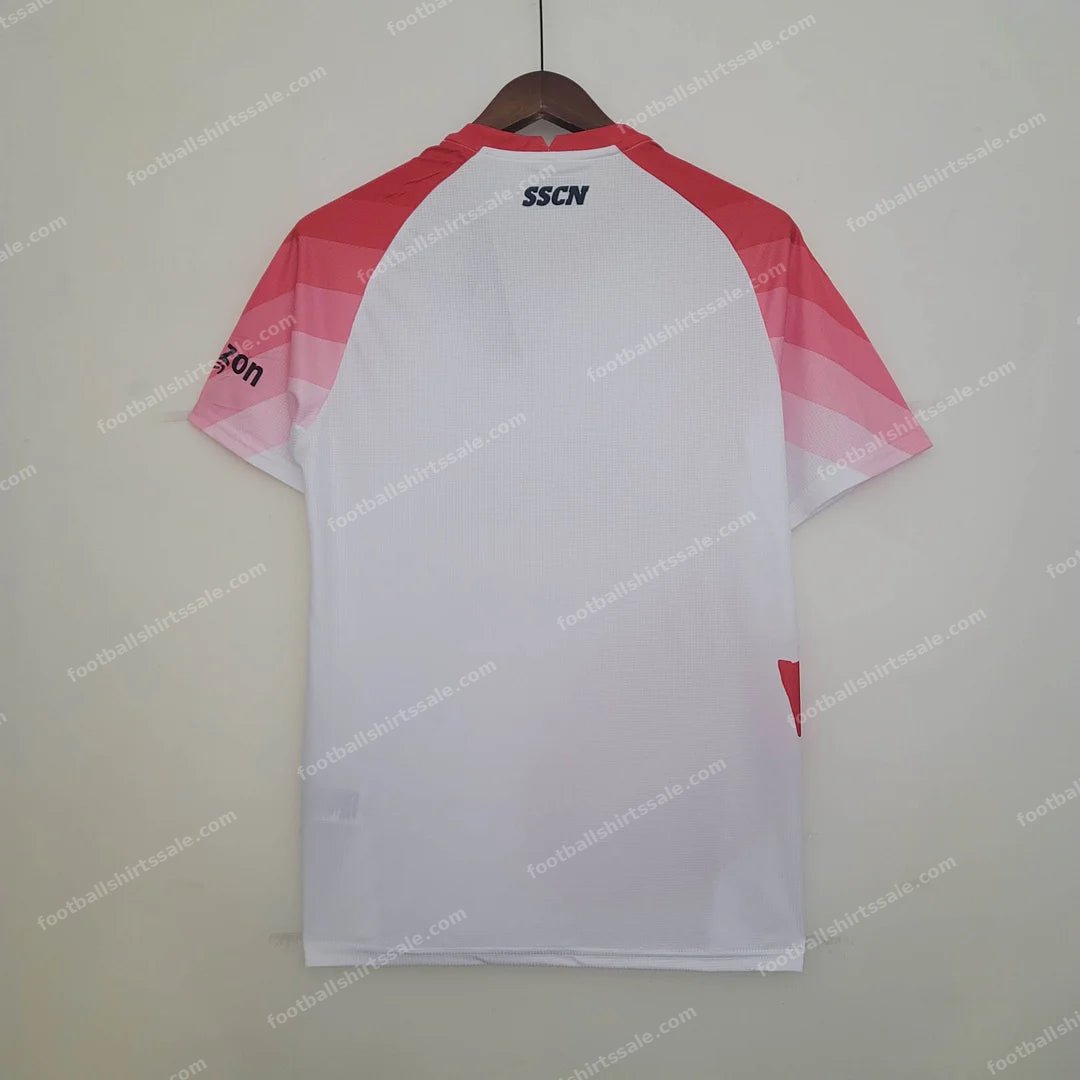 2023 Napoli Valentine’s Day Limited Edition White Soccer Jersey 1:1 Thai Quality - Detail 1