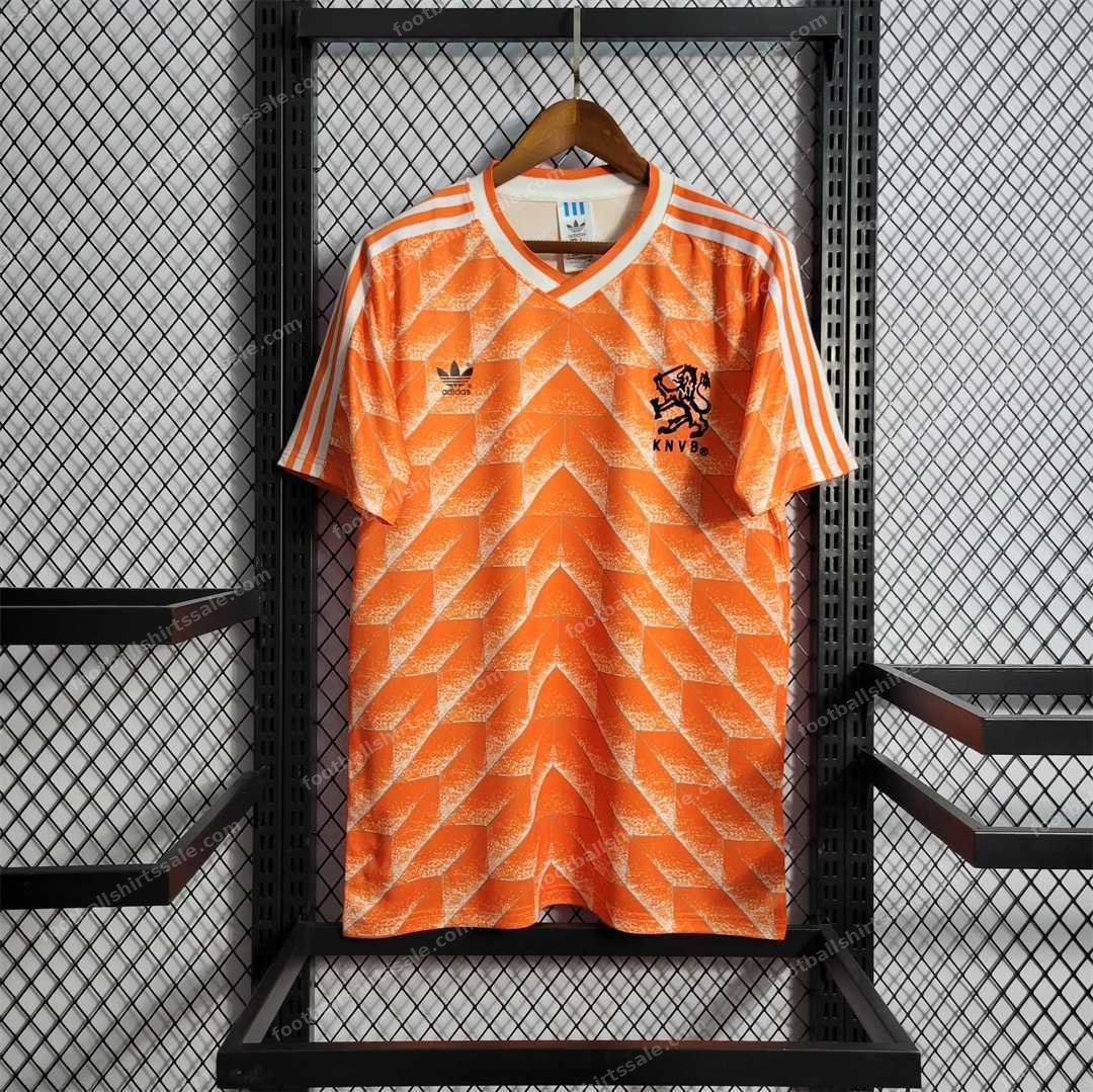 1988 Netherland Retro Home Football Jersey