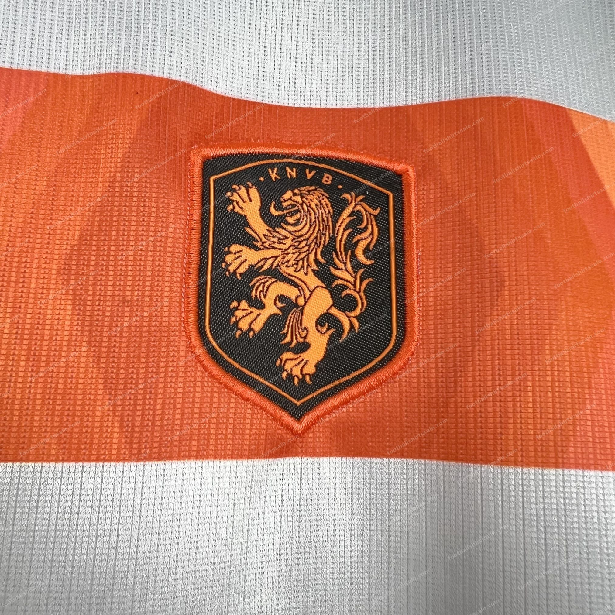2026 Netherlands Away World Cup Football Shirt Kids Size - Detail 4