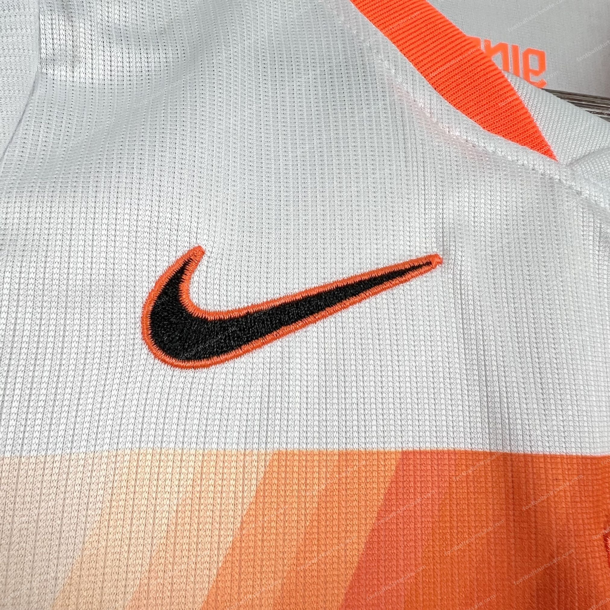 2026 Netherlands Away World Cup Football Shirt Kids Size - Detail 5