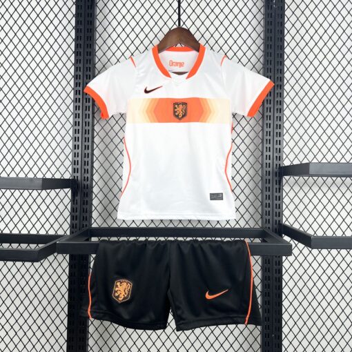 2026 Netherlands Away World Cup Football Shirt Kids Size