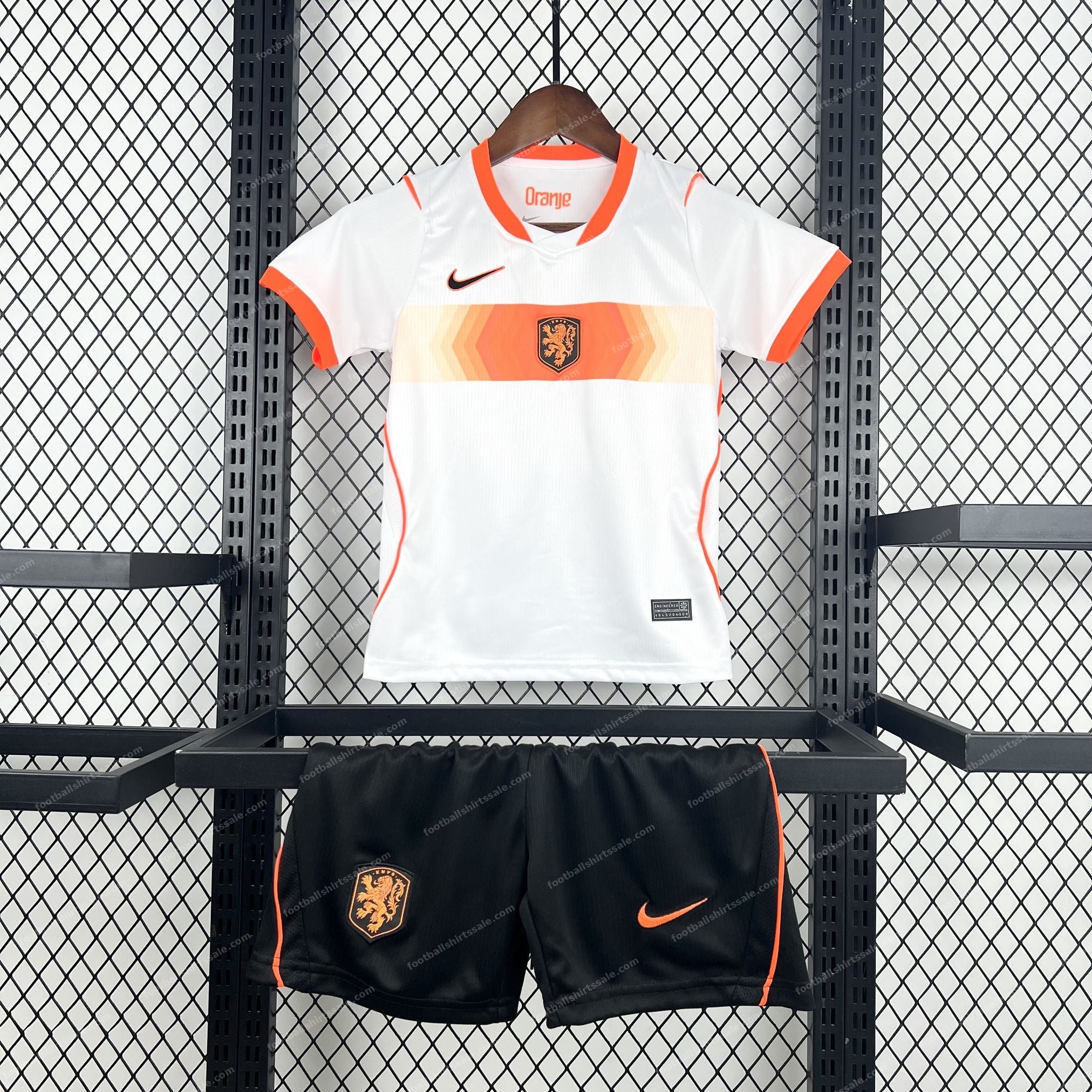 2026 Netherlands Away World Cup Football Shirt Kids Size