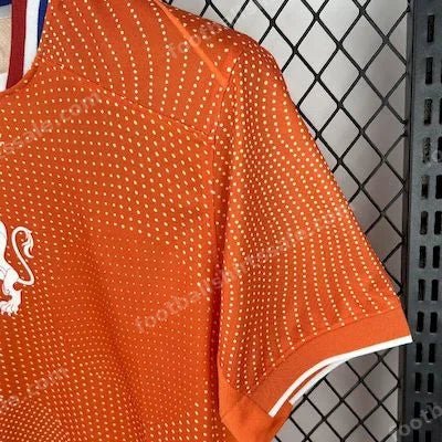 2025 Netherlands Home Football Shirt - Detail 5