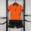 2026 Netherlands Home World Cup Football Shirt Kids Size
