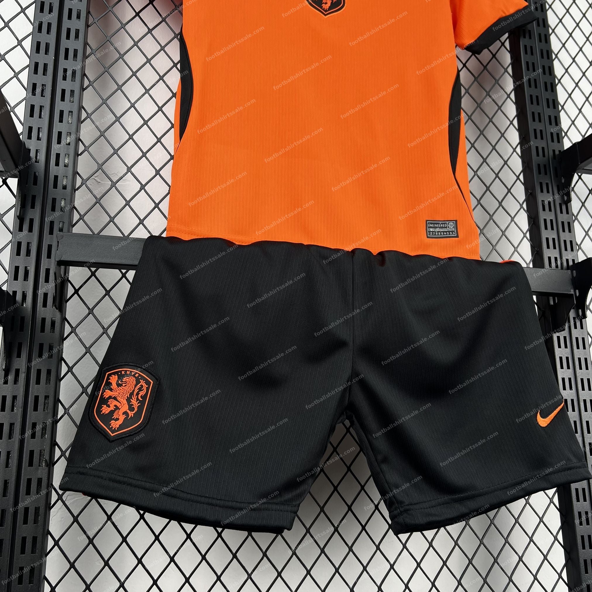 2026 Netherlands Home World Cup Football Shirt Kids Size - Detail 2