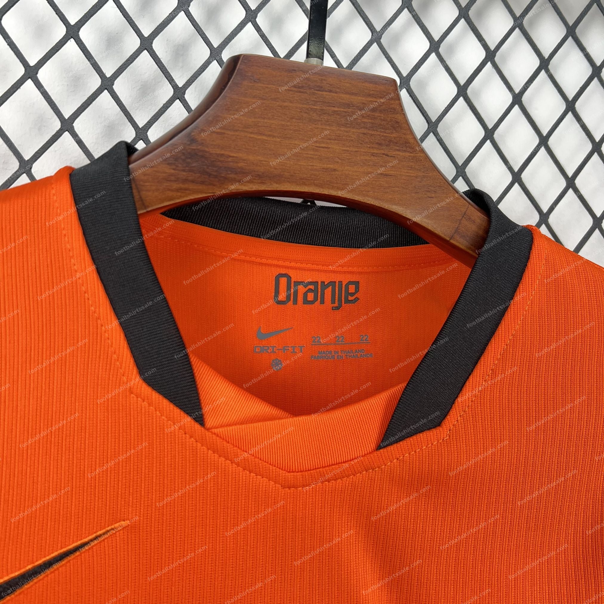 2026 Netherlands Home World Cup Football Shirt Kids Size - Detail 5