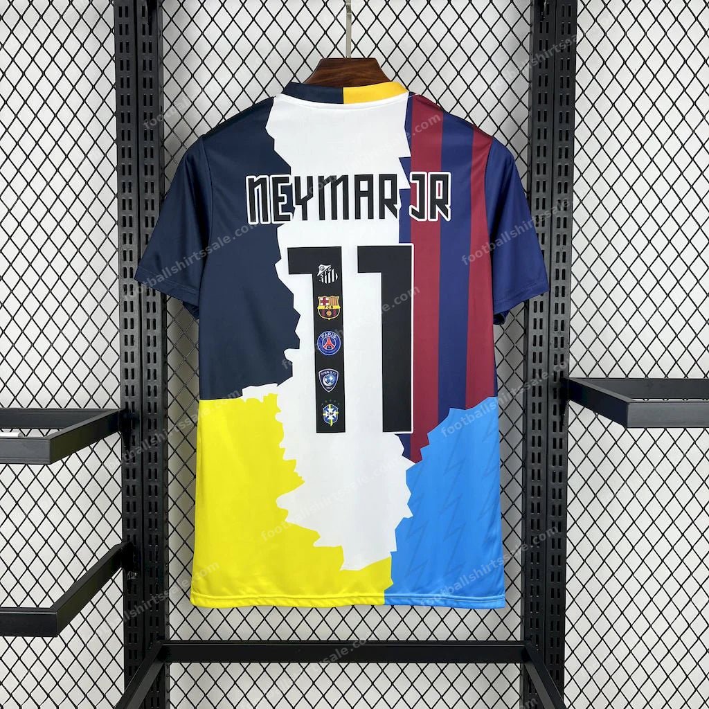 2025/2026 Neymar All Teams Football Shirt - Detail 1