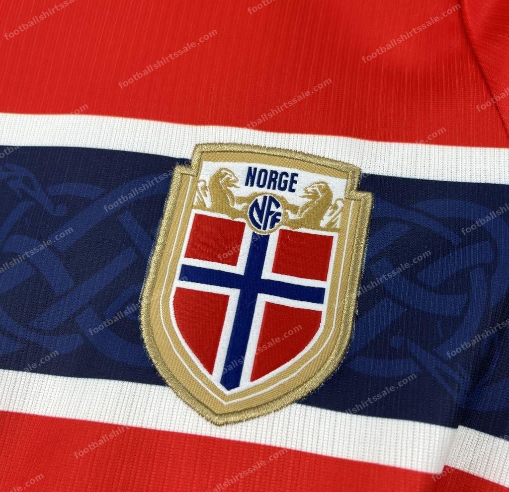 2026 Norway Home World Cup Football Shirt - Detail 3