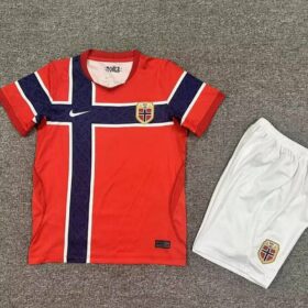 2026 Norway Home World Cup Football Shirt Kids Size