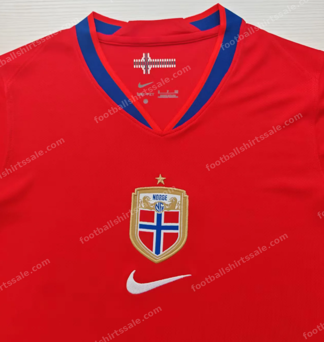 2025 Norway National Team Home Football Shirt - Detail 2