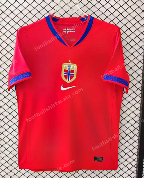 2025 Norway National Team Home Football Shirt