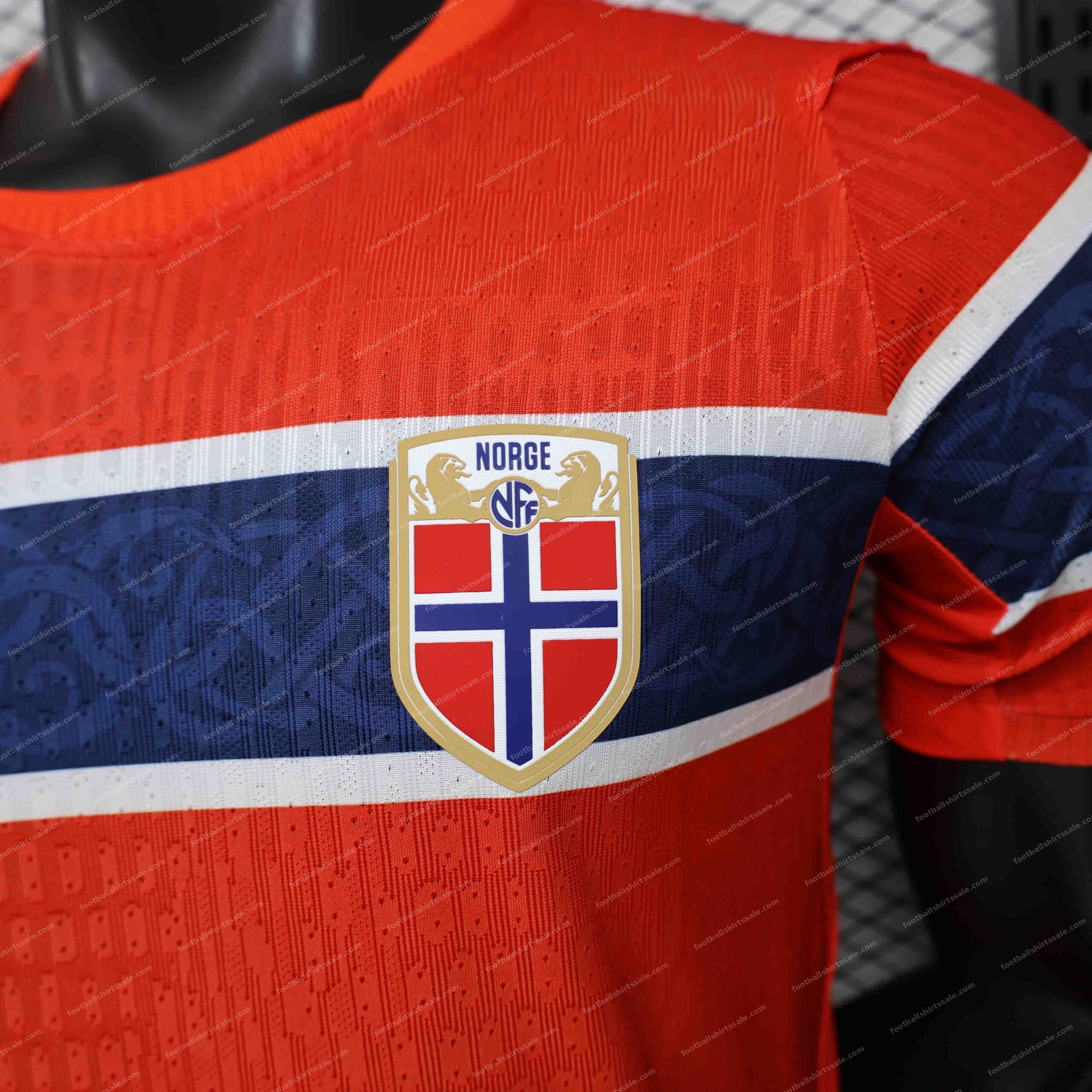 2026 Norway World Cup Home Player Version Jersey - Detail 3