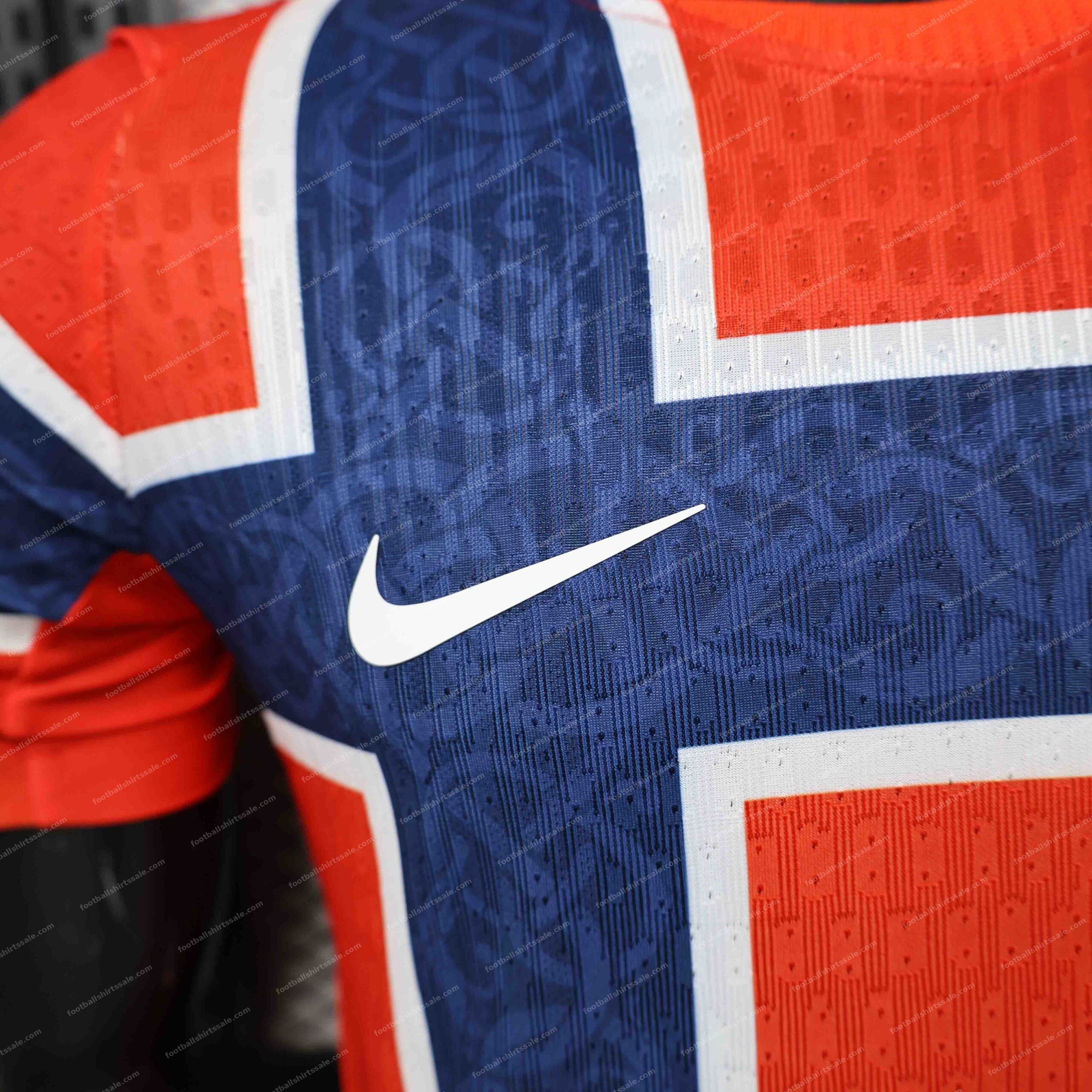 2026 Norway World Cup Home Player Version Jersey - Detail 4