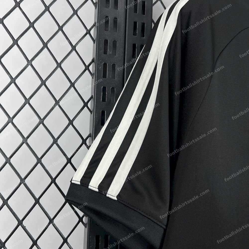 2025/26 Oasis Adidas Black Shirt Football - Detail 2