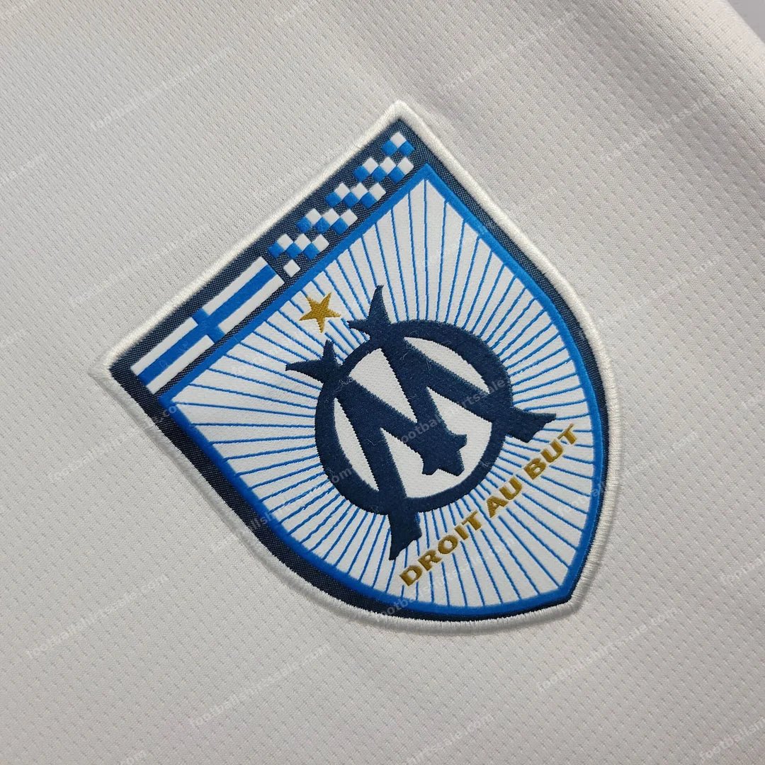 2023/2024 Olympique de Marseille Home Football Jersey - Detail 3