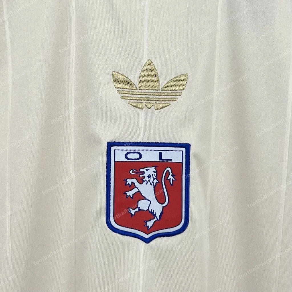 2025/2026 Olympique Lyon 75th Anniversary Edition Football Shirt - Detail 2