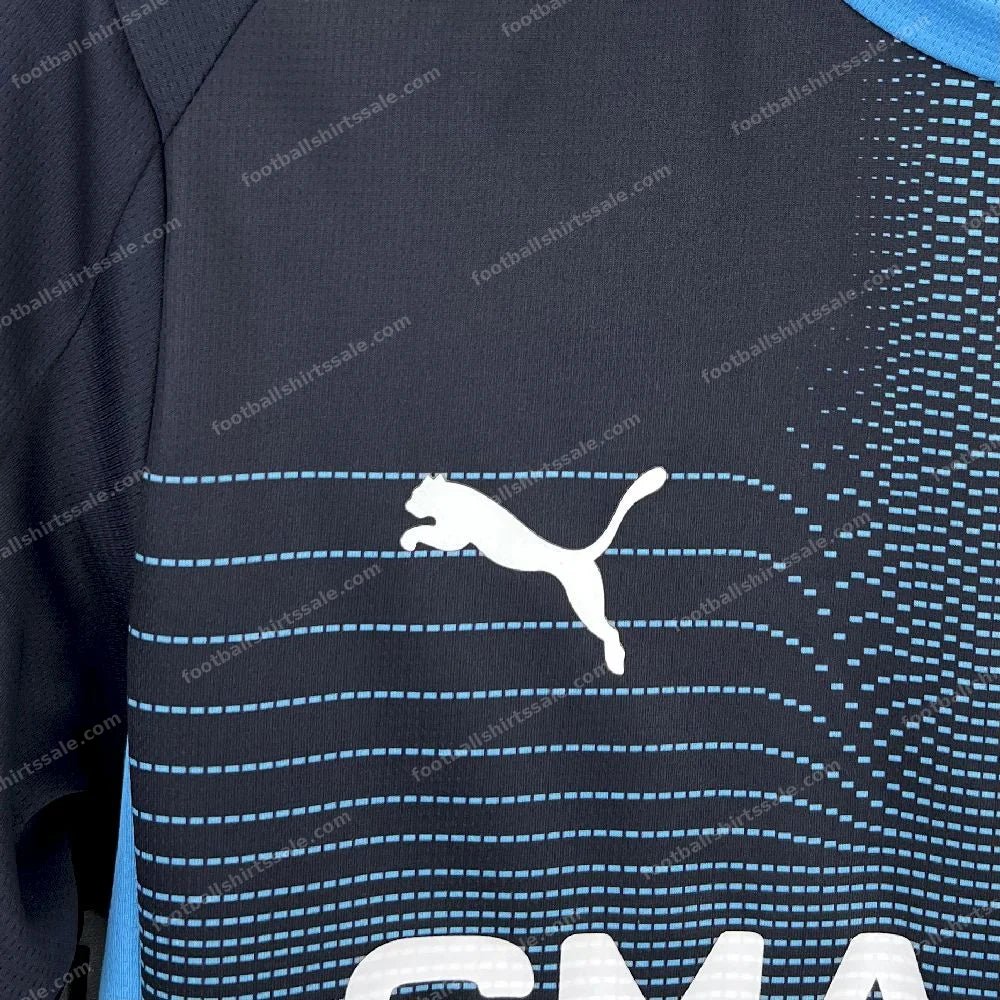 2025/2026 Olympique Marseille Away Football Shirt - Detail 3
