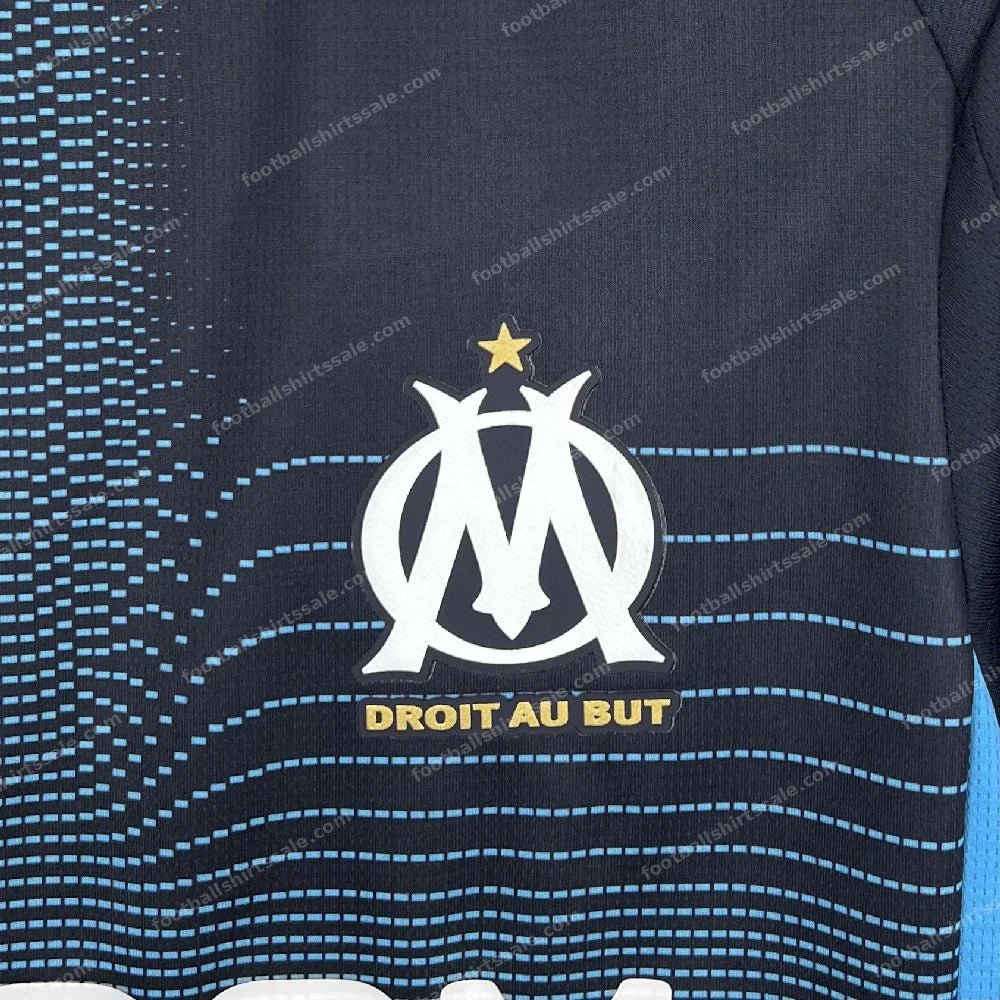 2025/2026 Olympique Marseille Away Football Shirt - Detail 4