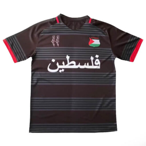 Palestine Arabic Black Shirt