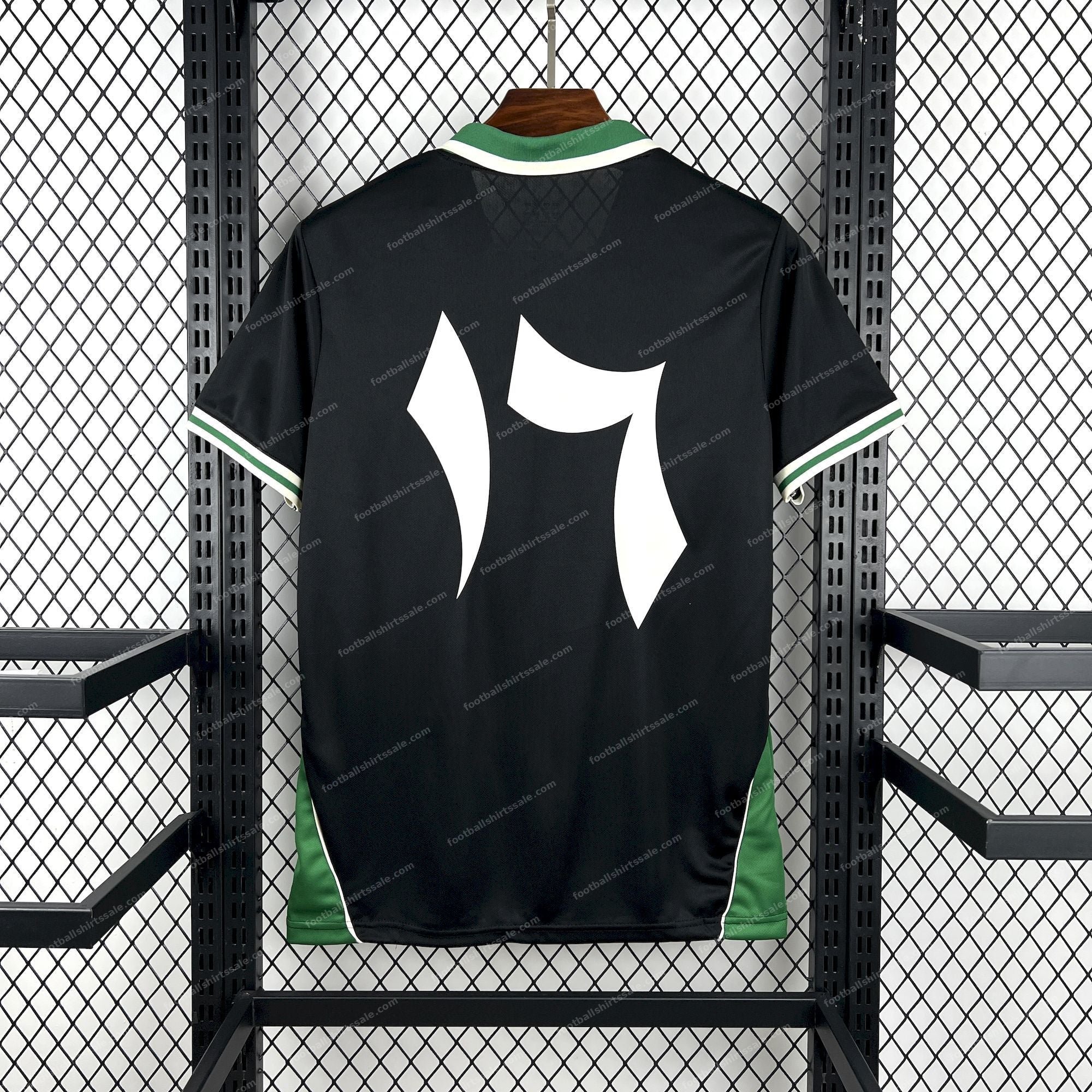 2025/2026 Palestine Paliroots Black Jersey - Detail 1