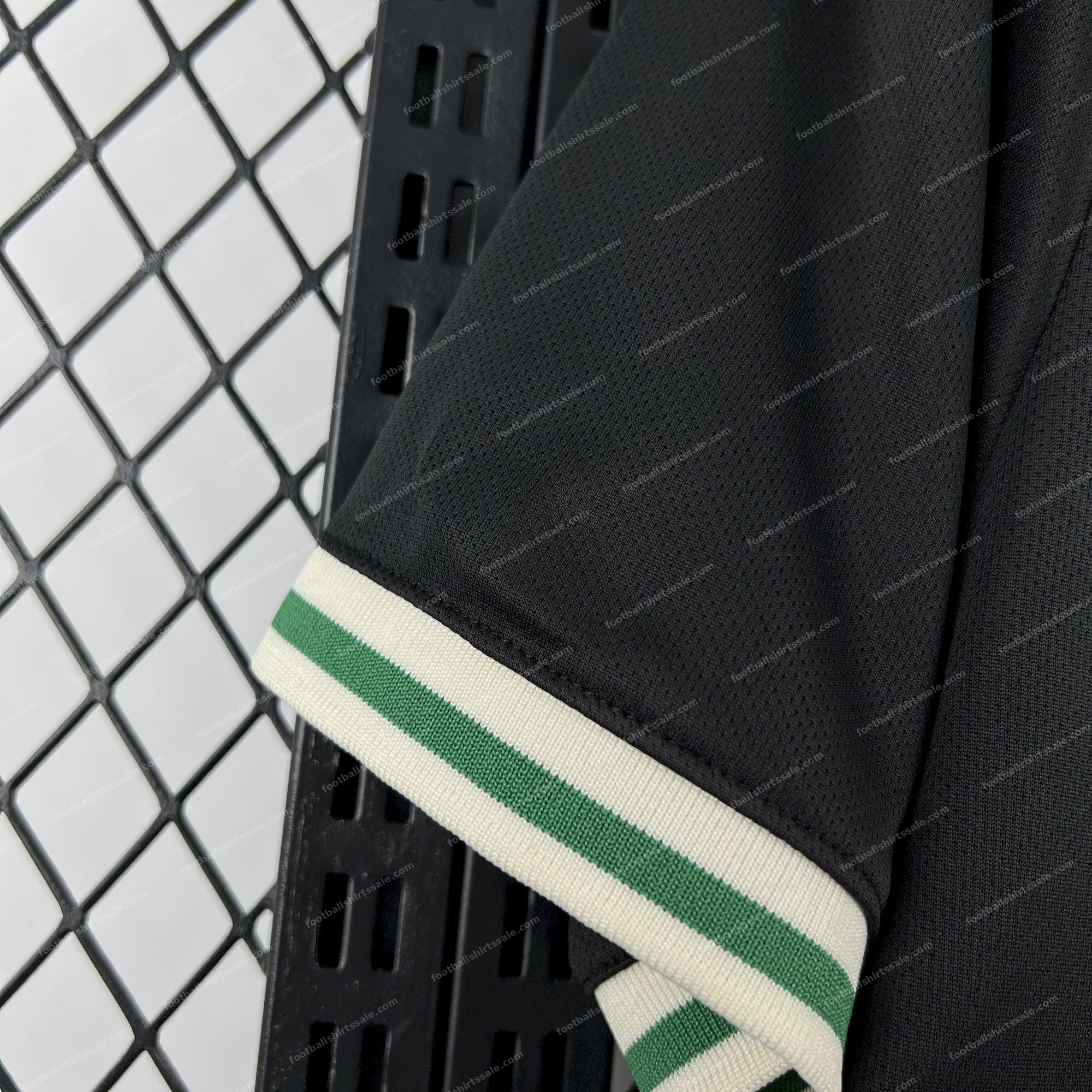 2025/2026 Palestine Paliroots Black Jersey - Detail 3