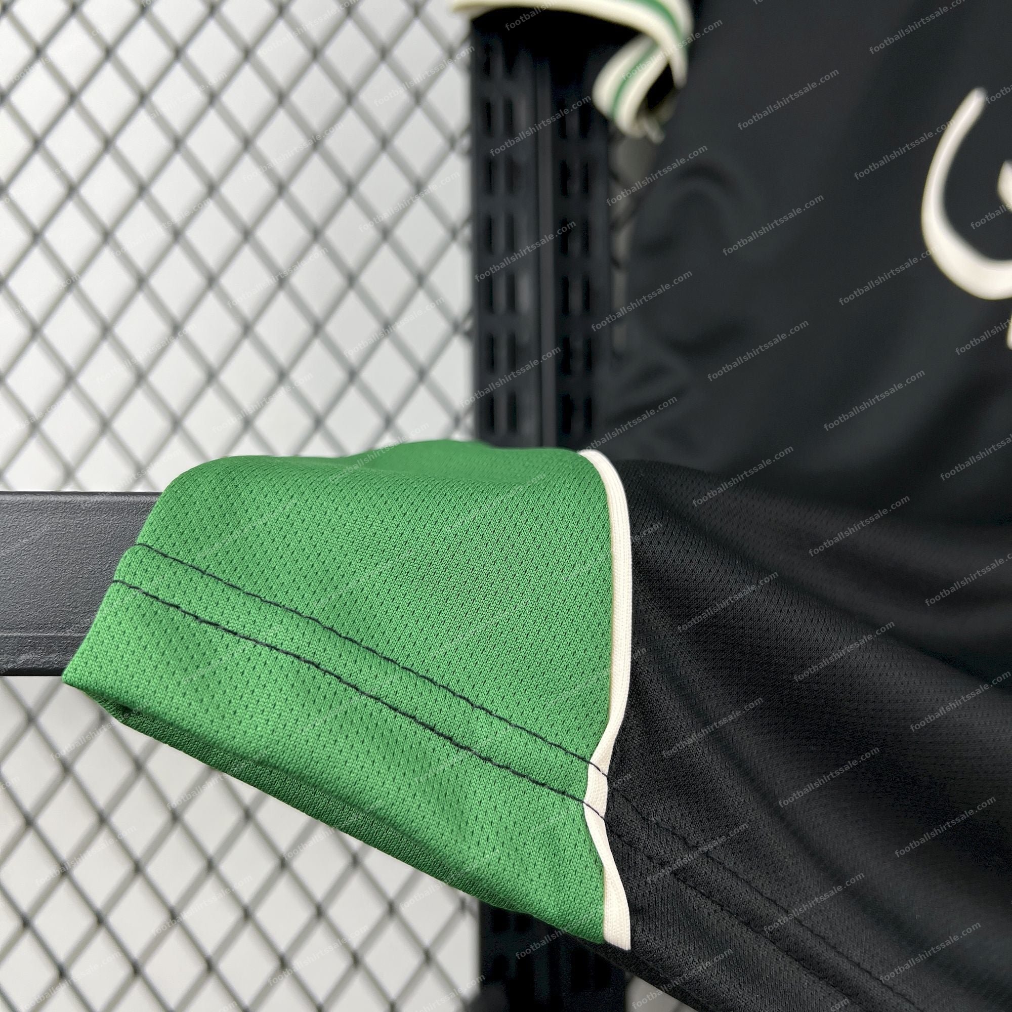 2025/2026 Palestine Paliroots Black Jersey - Detail 4